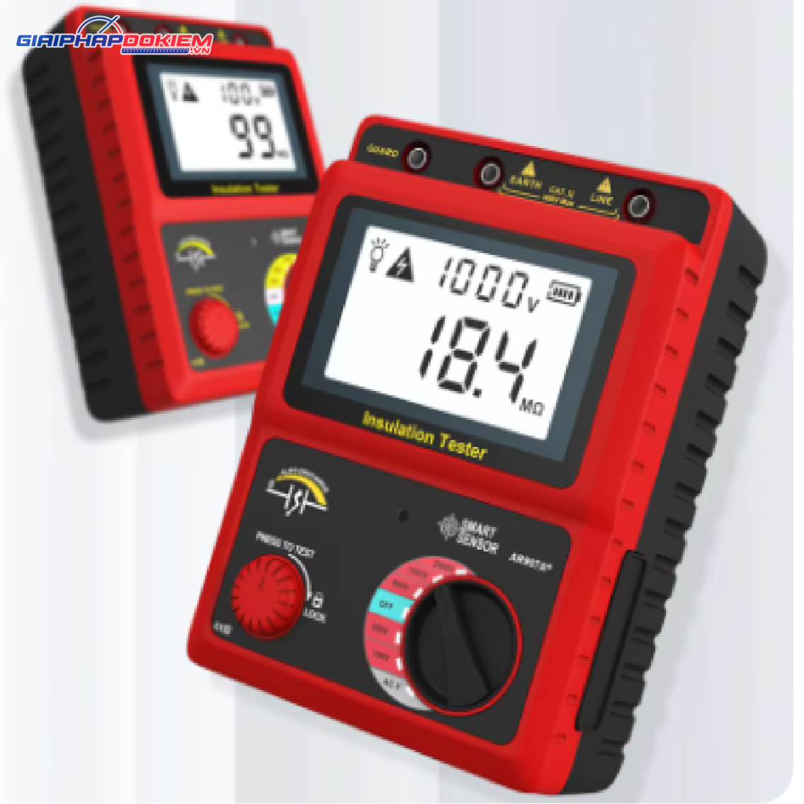Máy đo điện trở cách điện SmartSensor AR907+ 9 Máy đo điện trở cách điện SmartSensor AR907+