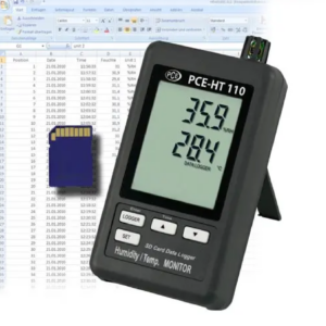 Máy đo chất lượng không khí PCE PCE-HT110-ICA bao gồm Giấy chứng nhận hiệu chuẩn ISO 13 Máy đo chất lượng không khí PCE PCE-HT110-ICA bao gồm Giấy chứng nhận hiệu chuẩn ISO