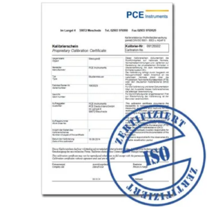 Máy đo chất lượng không khí PCE PCE-HT110-ICA bao gồm Giấy chứng nhận hiệu chuẩn ISO 14 Máy đo chất lượng không khí PCE PCE-HT110-ICA bao gồm Giấy chứng nhận hiệu chuẩn ISO