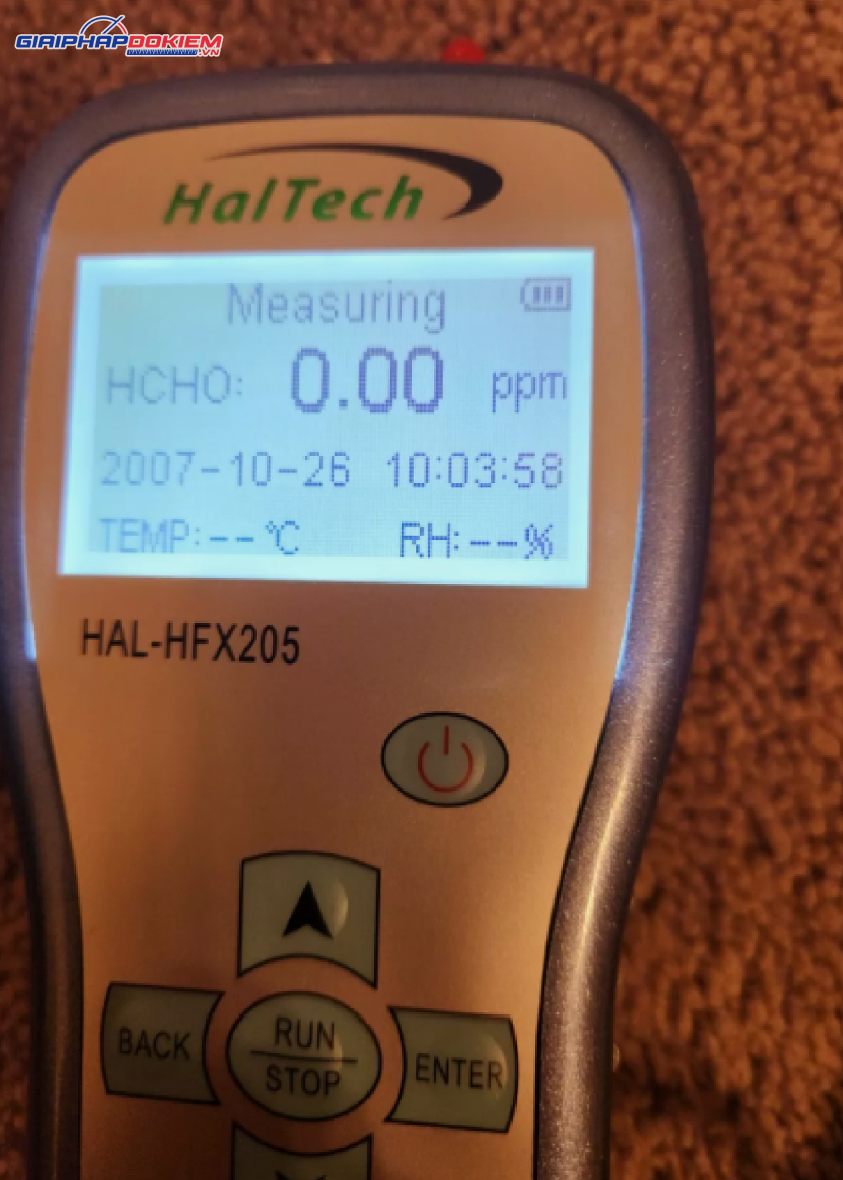 Máy đo khí Formaldehyde chất lượng không khí PCE HFX205 11 Máy đo khí Formaldehyde chất lượng không khí PCE HFX205