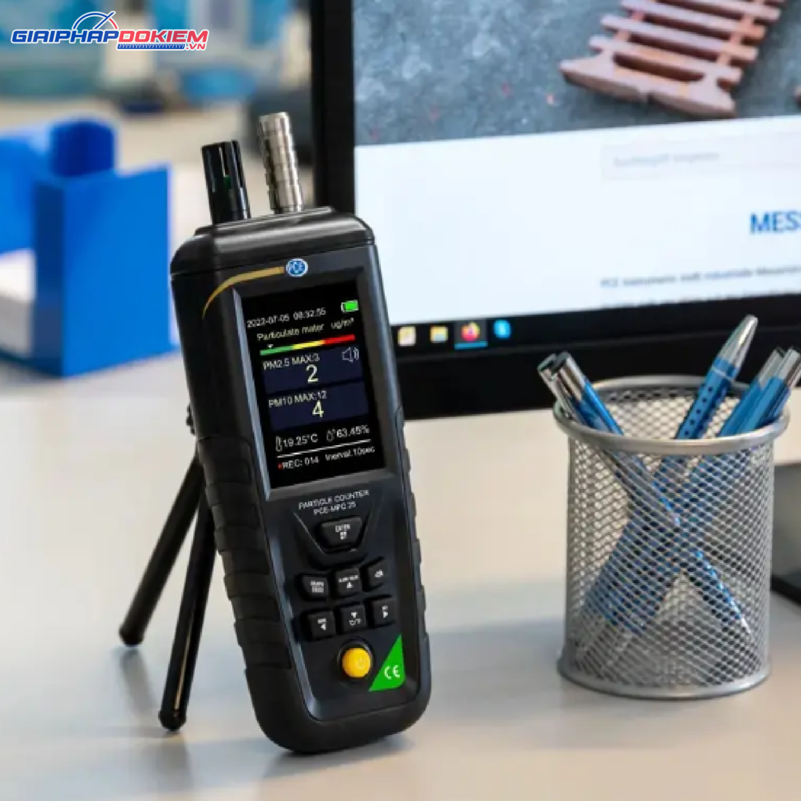 Máy đo chất lượng không khí PCE PCE-MPC 25 12 Máy đo chất lượng không khí PCE PCE-MPC 25