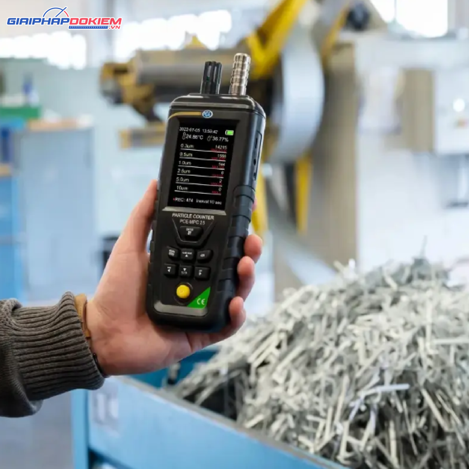 Máy đo chất lượng không khí PCE PCE-MPC 25 10 Máy đo chất lượng không khí PCE PCE-MPC 25