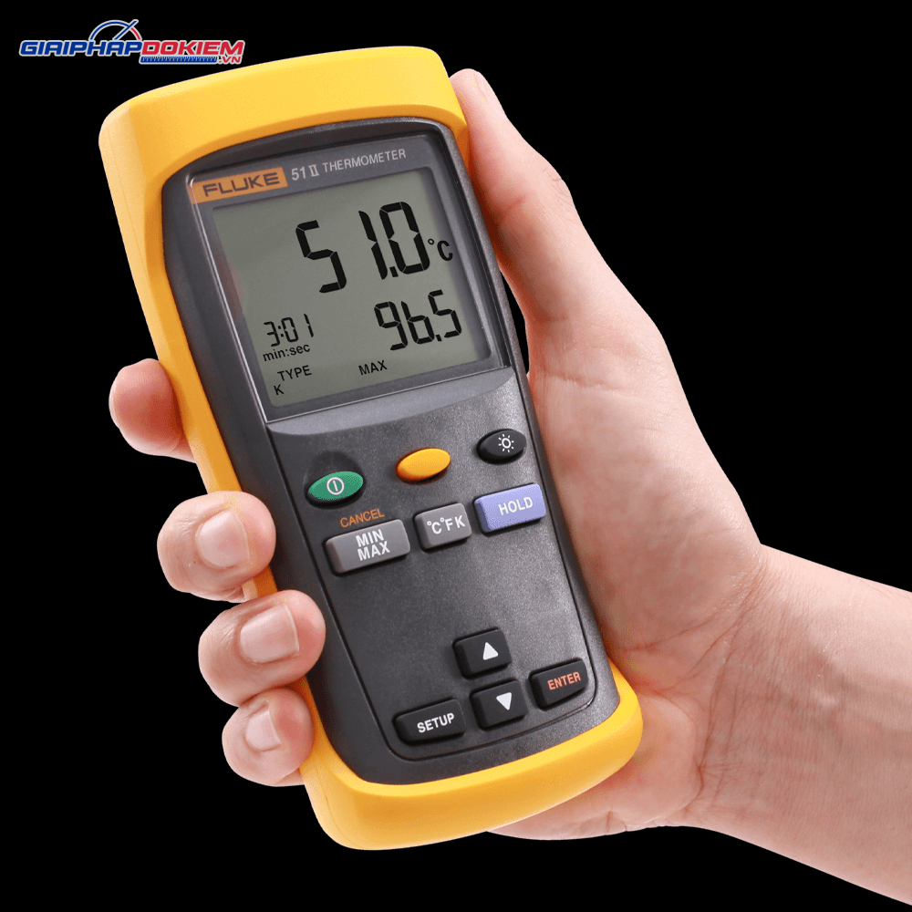 Máy đo nhiệt độ Fluke 51 II 11 Máy đo nhiệt độ Fluke 51 II