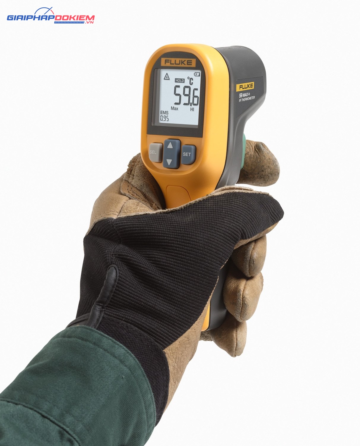 Máy đo nhiệt độ hồng ngoại Fluke 59 MAX+ 9 Máy đo nhiệt độ hồng ngoại Fluke 59 MAX+