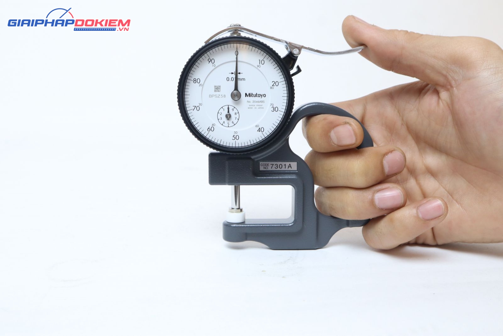 Đồng hồ đo độ dày Mitutoyo 7301A 0-10mmx0.01 17 Đồng hồ đo độ dày Mitutoyo 7301A 0-10mmx0.01
