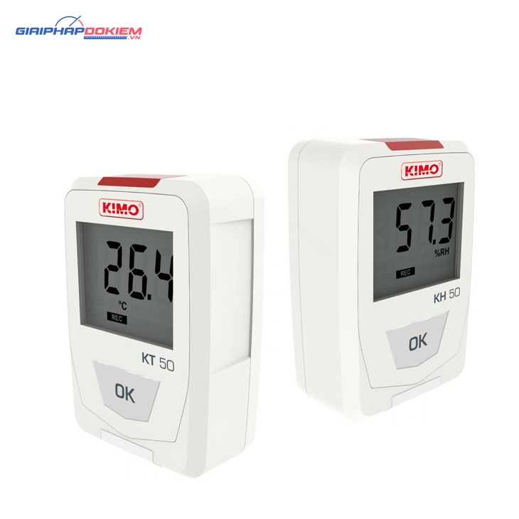 Thiết bị ghi nhiệt độ KIMO KT 50 13 Thiết bị ghi nhiệt độ KIMO KT 50