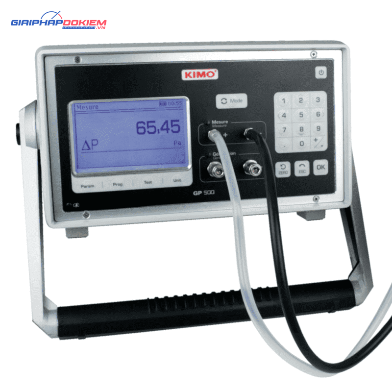 Thiết bị hiệu chuẩn áp suất KIMO GP500-2 (-10000 ... +10000 Pa) 7 Thiết bị hiệu chuẩn áp suất KIMO GP500-2 (-10000 ... +10000 Pa)