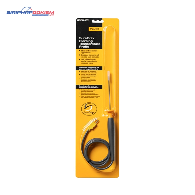 Đầu đo nhiệt độ Fluke 80PK-25 7 Đầu đo nhiệt độ Fluke 80PK-25