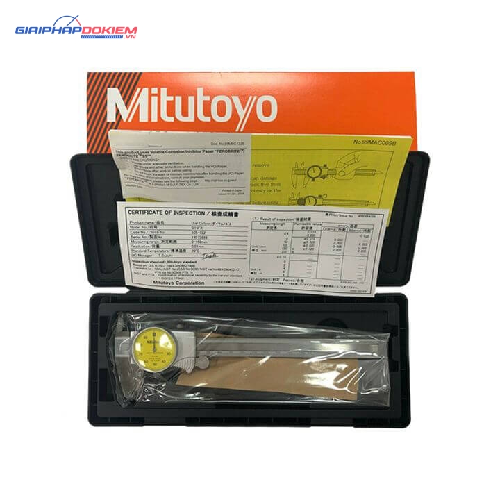 Thước cặp đồng hồ Mitutoyo 505-732 0-150mm x 0.01mm 12 Thước cặp đồng hồ Mitutoyo 505-732 0-150mm x 0.01mm