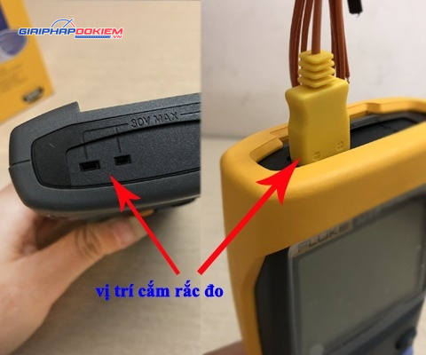 Máy đo nhiệt độ Fluke 53 II 10 Máy đo nhiệt độ Fluke 53 II