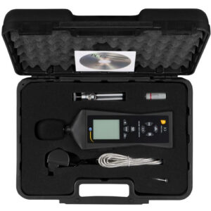 Máy đo độ ồn SPL PCE PCE-322ALEQ-ICA bao gồm Giấy chứng nhận hiệu chuẩn ISO