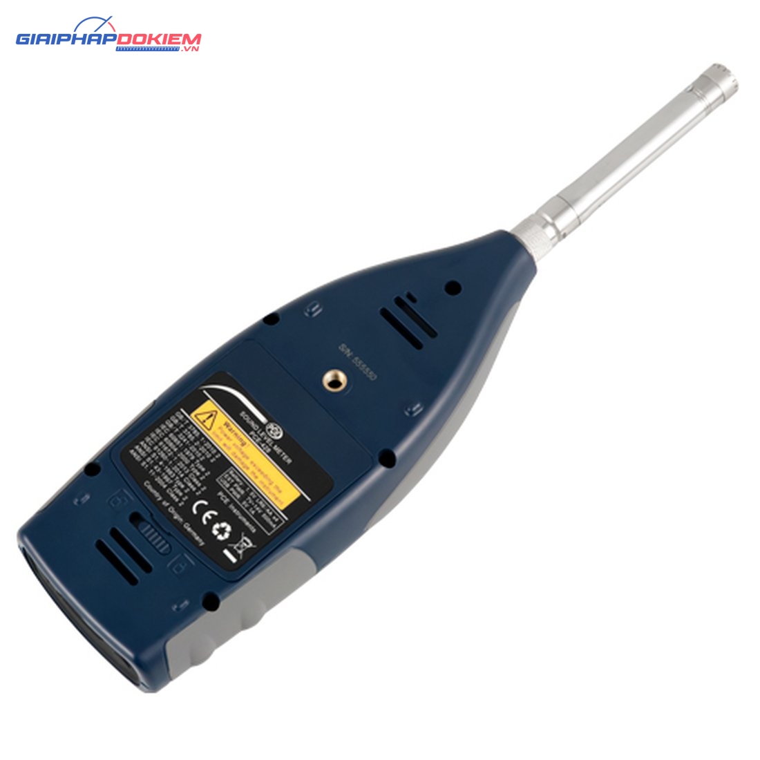 Máy đo SPL loại 2 PCE PCE-428-Kit-N-ICA có bộ hiệu chuẩn âm thanh bao gồm chứng nhận ISO Cal 28 Máy đo SPL loại 2 PCE PCE-428-Kit-N-ICA có bộ hiệu chuẩn âm thanh bao gồm chứng nhận ISO Cal