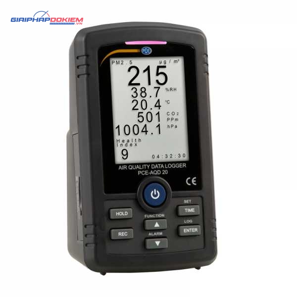 Máy đo chất lượng không khí PCE PCE-AQD 20-ICA bao gồm Chứng nhận hiệu chuẩn ISO 8 Máy đo chất lượng không khí PCE PCE-AQD 20-ICA bao gồm Chứng nhận hiệu chuẩn ISO