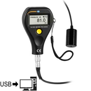 Máy đo độ bóng PCE PCE-GM 80-ICA bao gồm Giấy chứng nhận hiệu chuẩn ISO 14 Máy đo độ bóng PCE PCE-GM 80-ICA bao gồm Giấy chứng nhận hiệu chuẩn ISO