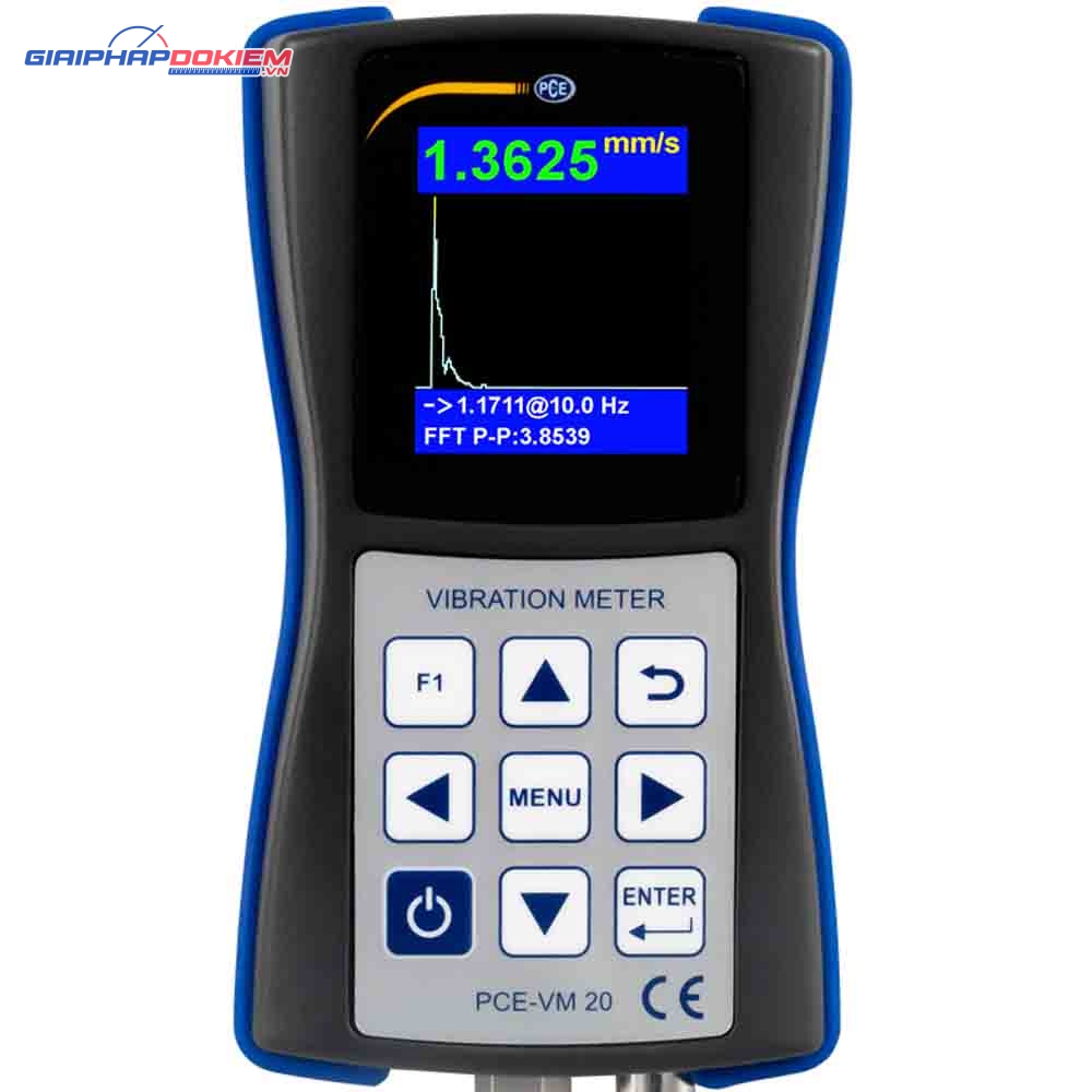 Máy đo gia tốc PCE PCE-VM 20 13 Máy đo gia tốc PCE PCE-VM 20