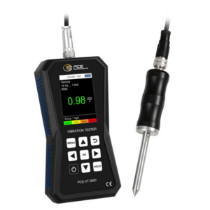 Máy đo gia tốc PCE PCE-VT 3800S-ICA bao gồm Chứng nhận hiệu chuẩn ISO 25 Máy đo gia tốc PCE PCE-VT 3800S-ICA bao gồm Chứng nhận hiệu chuẩn ISO