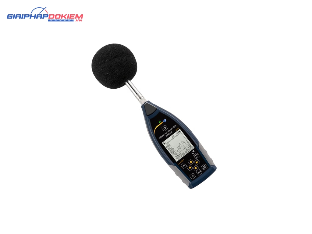 Máy đo độ ồn SPL ghi dữ liệu loại 1 có GPS PCE PCE-432 11 Máy đo độ ồn SPL ghi dữ liệu loại 1 có GPS PCE PCE-432
