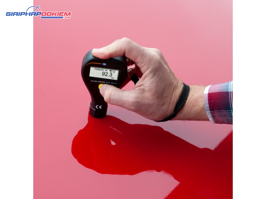 Máy đo độ bóng PCE PCE-GM 75-ICA có kèm chứng chỉ hiệu chuẩn ISO 12 Máy đo độ bóng PCE PCE-GM 75-ICA có kèm chứng chỉ hiệu chuẩn ISO