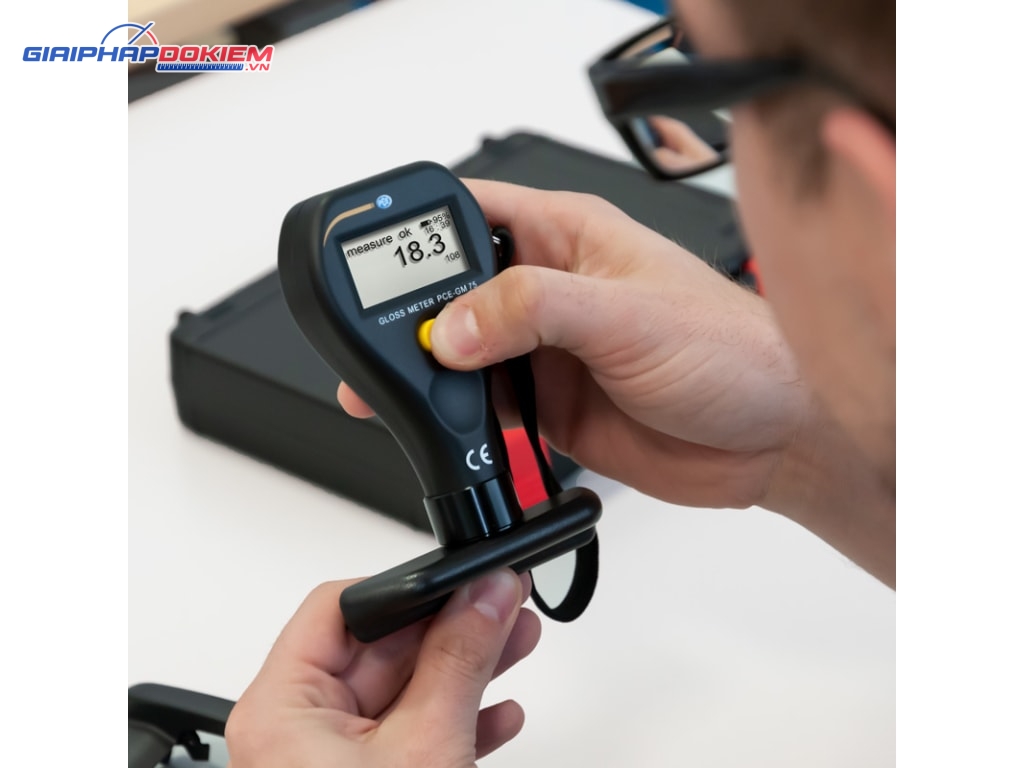 Máy đo độ bóng PCE PCE-GM 75-ICA có kèm chứng chỉ hiệu chuẩn ISO 11 Máy đo độ bóng PCE PCE-GM 75-ICA có kèm chứng chỉ hiệu chuẩn ISO