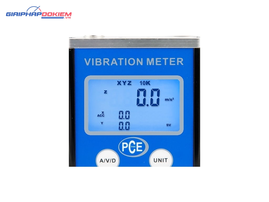 Máy đo gia tốc PCE PCE-VM 3D 12 Máy đo gia tốc PCE PCE-VM 3D