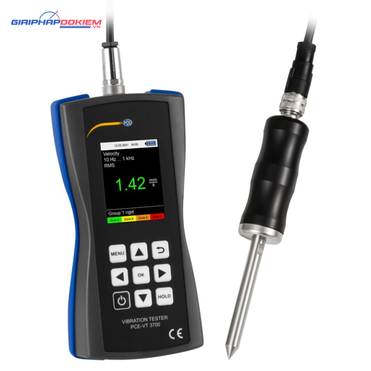 Máy đo gia tốc PCE PCE-VT 3700S 9 Máy đo gia tốc PCE PCE-VT 3700S