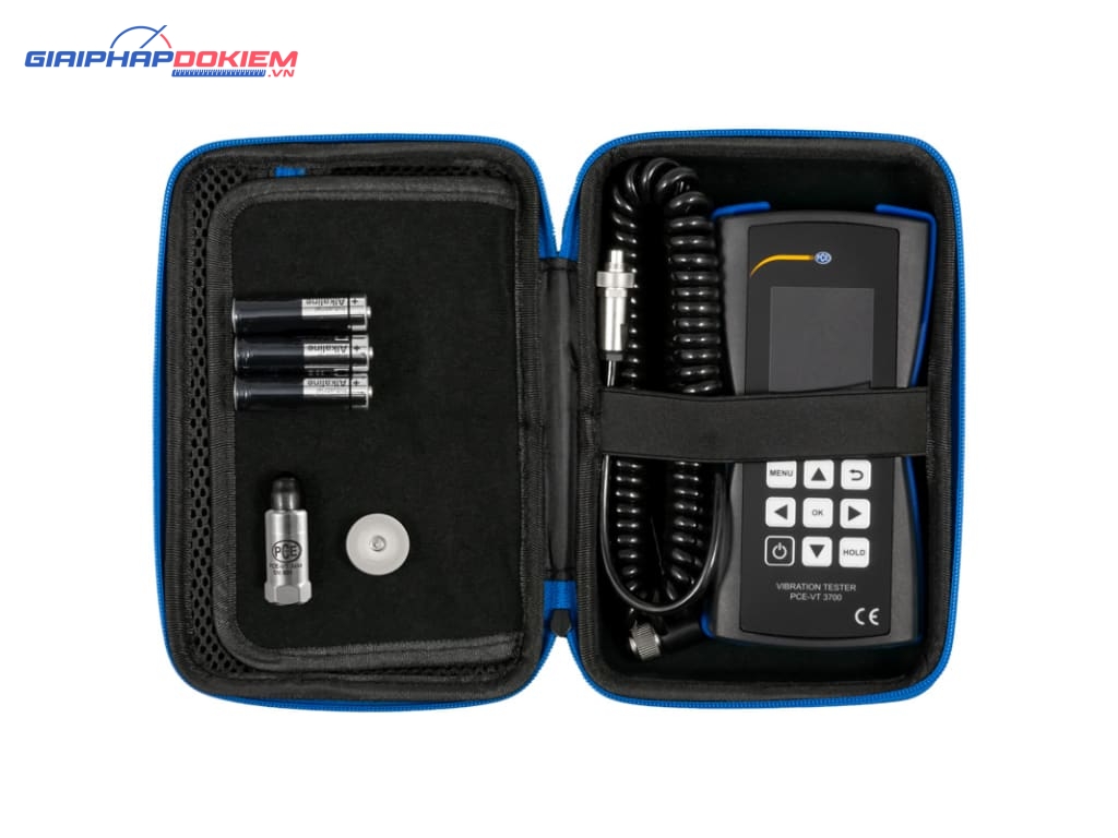 Máy đo gia tốc PCE PCE-VT 3700-ICA bao gồm Chứng nhận hiệu chuẩn ISO 40 Máy đo gia tốc PCE PCE-VT 3700-ICA bao gồm Chứng nhận hiệu chuẩn ISO
