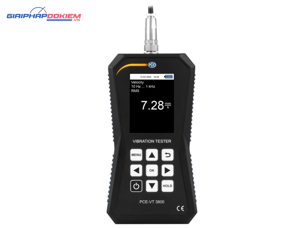 Máy đo gia tốc PCE PCE-VT 3800 17 Máy đo gia tốc PCE PCE-VT 3800