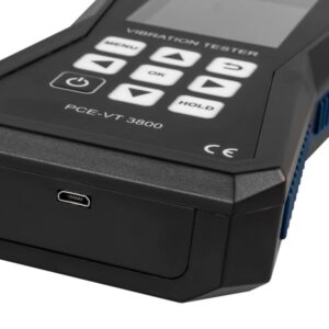 Máy đo gia tốc PCE PCE-VT 3800-ICA bao gồm Giấy chứng nhận hiệu chuẩn ISO