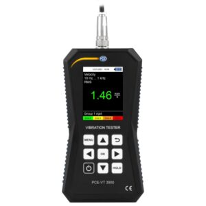 Máy đo gia tốc PCE PCE-VT 3900-ICA bao gồm Chứng nhận hiệu chuẩn ISO 31 Máy đo gia tốc PCE PCE-VT 3900-ICA bao gồm Chứng nhận hiệu chuẩn ISO