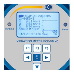 Máy đo gia tốc PCE PCE-VM 40C