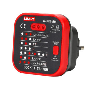Thiết bị kiểm tra ổ cắm UNI-T UT07B-EU
