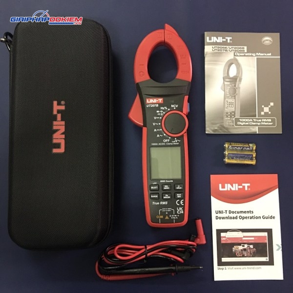 Ampe kìm AC/DC UNI-T UT207B 9 Ampe kìm AC/DC UNI-T UT207B