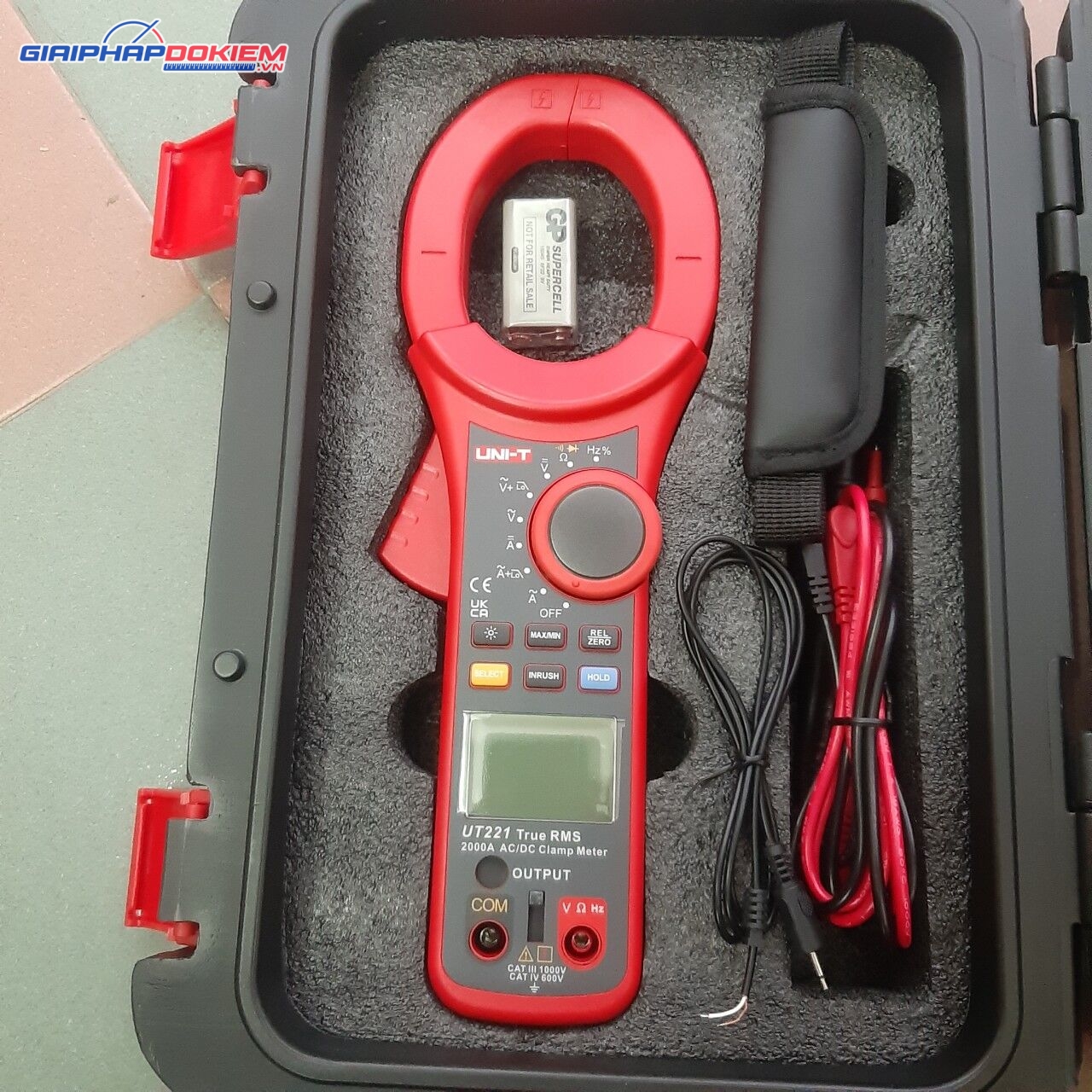 Ampe kìm AC/DC UNI-T UT221 8 Ampe kìm AC/DC UNI-T UT221