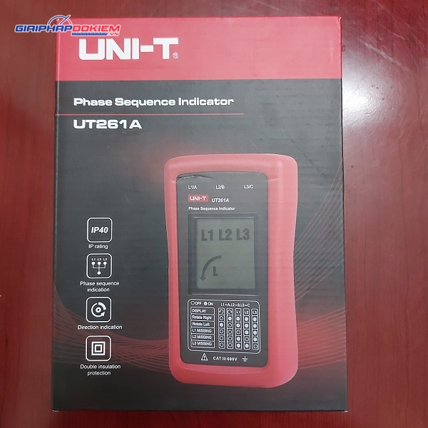 Đồng hồ chỉ thị pha UNI-T UT261A 8 Đồng hồ chỉ thị pha UNI-T UT261A