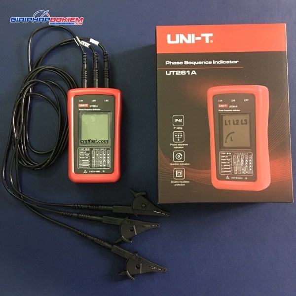 Đồng hồ chỉ thị pha UNI-T UT261A 7 Đồng hồ chỉ thị pha UNI-T UT261A