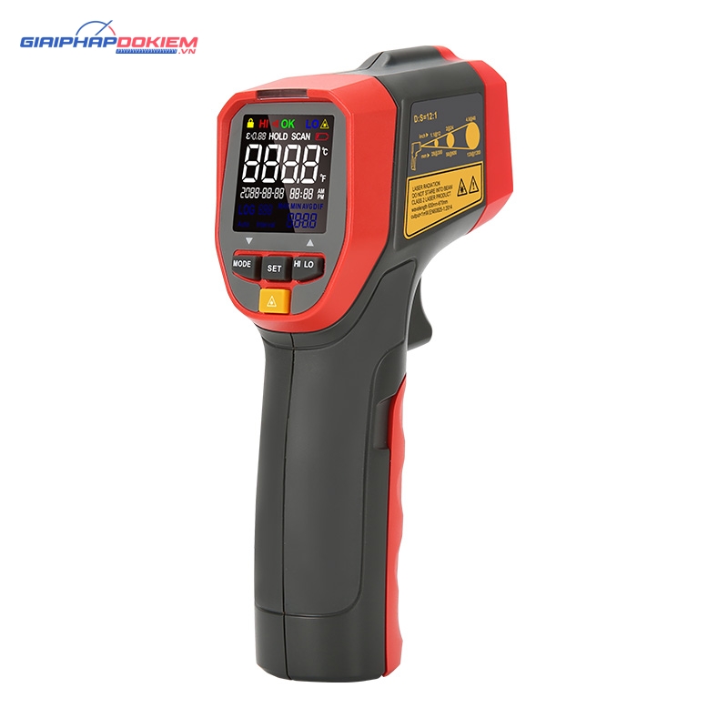 Thiết bị đo nhiệt độ hồng ngoại UNI-T UT301D+ 8 Thiết bị đo nhiệt độ hồng ngoại UNI-T UT301D+