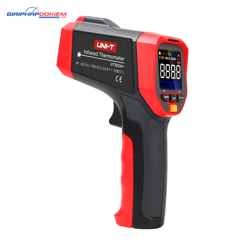 Thiết bị đo nhiệt độ hồng ngoại UNI-T UT302A+ 6 Thiết bị đo nhiệt độ hồng ngoại UNI-T UT302A+