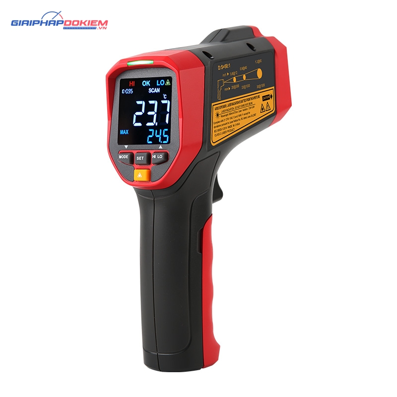 Thiết bị đo nhiệt độ hồng ngoại UNI-T UT305S 10 Thiết bị đo nhiệt độ hồng ngoại UNI-T UT305S