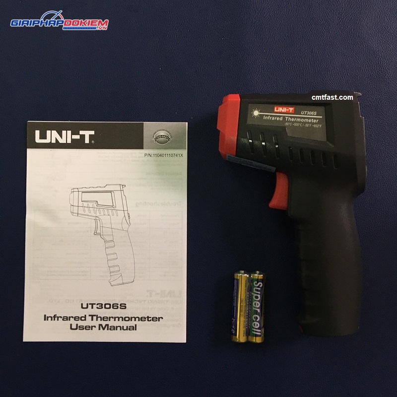 Thiết bị đo nhiệt độ hồng ngoại UNI-T UT306S 8 Thiết bị đo nhiệt độ hồng ngoại UNI-T UT306S