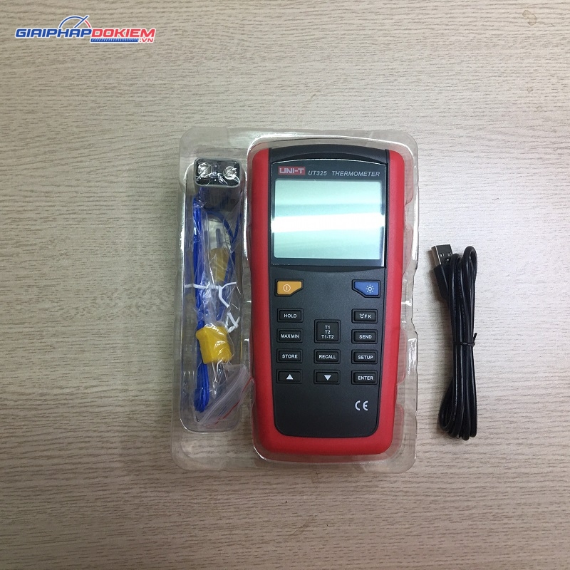 Thiết bị đo nhiệt độ tiếp xúc 2 kênh UNI-T UT325 9 Thiết bị đo nhiệt độ tiếp xúc 2 kênh UNI-T UT325