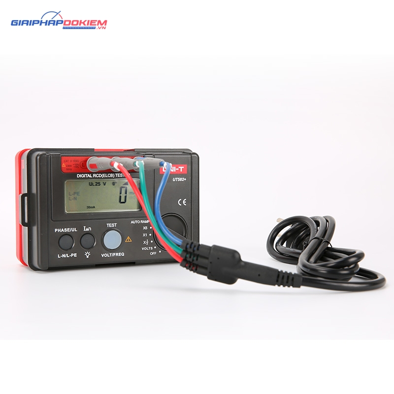 Thiết bị kiểm tra dòng rò RCD UNI-T UT582+ 11 Thiết bị kiểm tra dòng rò RCD UNI-T UT582+