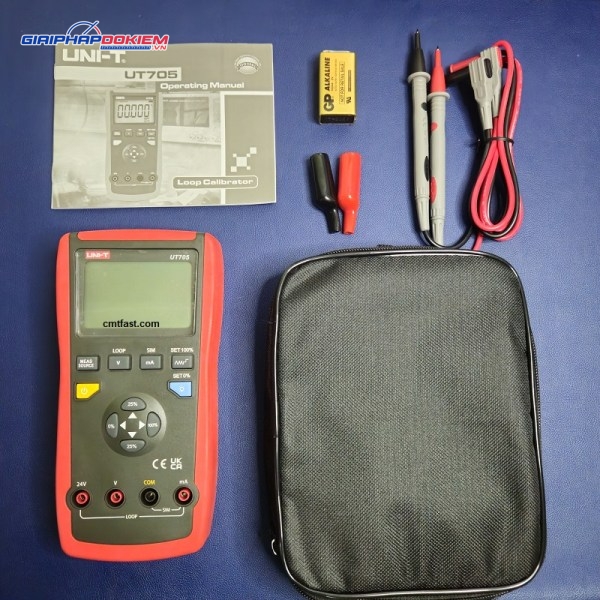 Thiết bị hiệu chuẩn vòng lặp UNI-T UT705 9 Thiết bị hiệu chuẩn vòng lặp UNI-T UT705
