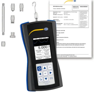 Máy đo lực PCE PCE-DFG N 5-ICA bao gồm Giấy chứng nhận hiệu chuẩn ISO