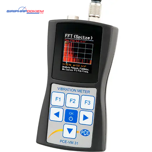 Máy đo gia tốc ba trục không có cảm biến PCE PCE-VM 31 12 PCE PCE-VM 31