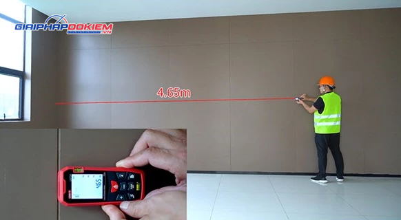 Thiết bị đo khoảng cách UNI-T LM100A 8 Thiết bị đo khoảng cách UNI-T LM100A