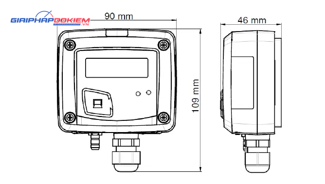 Máy đo áp suất khí quyển KIMO CP116 7 Máy đo áp suất khí quyển KIMO CP116