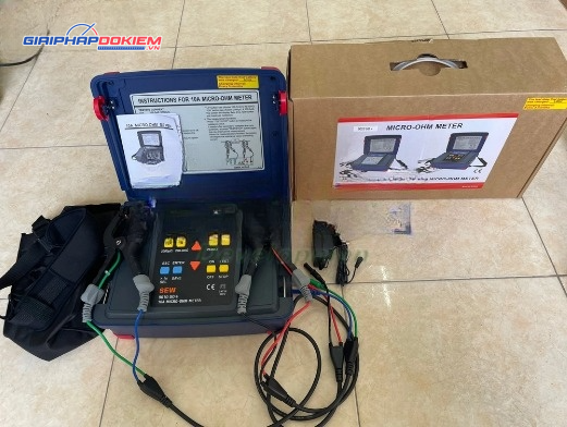 Cầu đo điện trở nhỏ SEW 9010 UO+ (10A, Bản nâng cấp) 8 Cầu đo điện trở nhỏ SEW 9010 UO+ (10A, Bản nâng cấp)