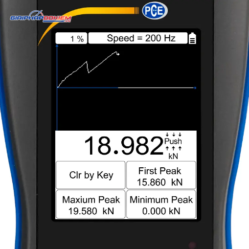 Máy đo lực PCE PCE-DFG N 20K 14 Máy đo lực PCE PCE-DFG N 20K