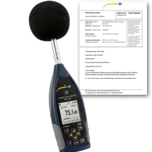 Máy đo SPL ngoài trời PCE PCE-428-EKIT-ICA bao gồm Chứng nhận hiệu chuẩn ISO 27 Máy đo SPL ngoài trời PCE PCE-428-EKIT-ICA bao gồm Chứng nhận hiệu chuẩn ISO