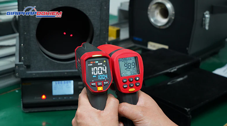 Thiết bị đo nhiệt độ hồng ngoại UNI-T UT305S 34 Thiết bị đo nhiệt độ hồng ngoại UNI-T UT305S